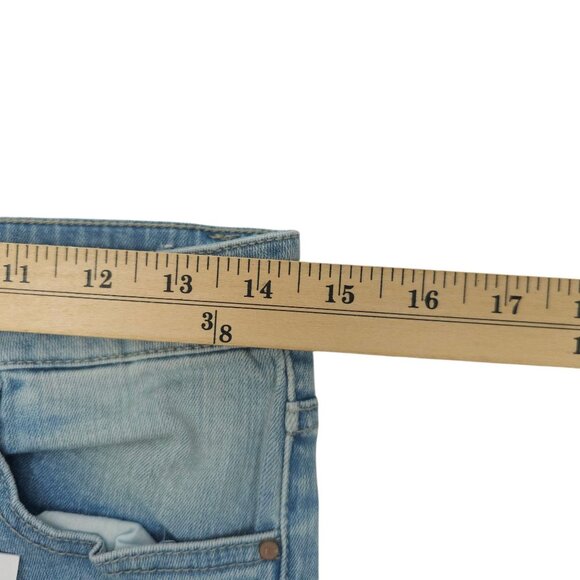 Tricot by C'est Toi Mid Rise Flare Jeans Womens Size 9/28 Stretch Light Wash NEW - Picture 13 of 15